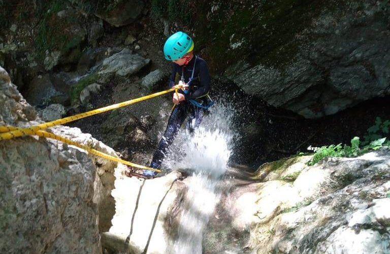 forra canyoning