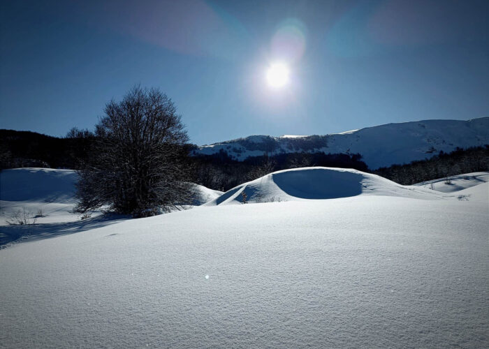 ciaspolata passo lanciano